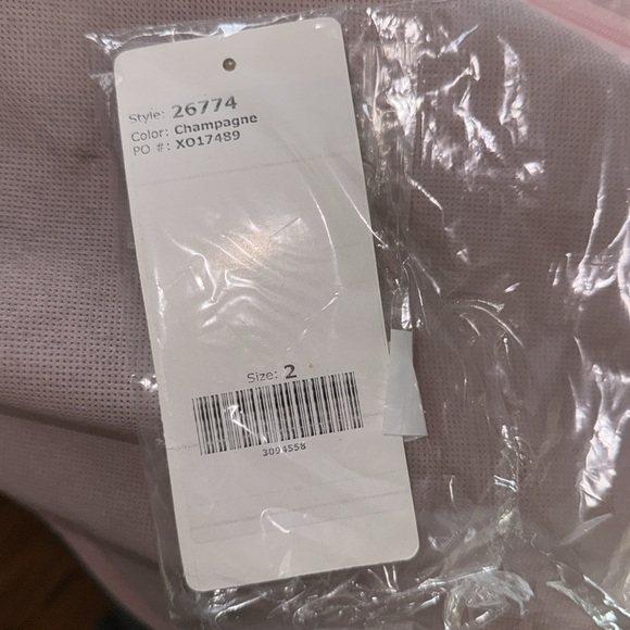 Quinceañera Champagne Strapless dress - Picture 16 of 16